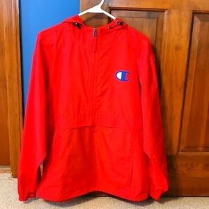 Champion pullover hooded  jacket